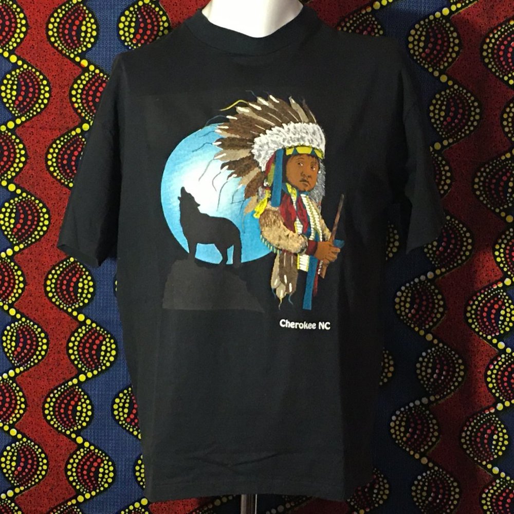 Cherokee, North Carolina - Vintage 1980s - Tee